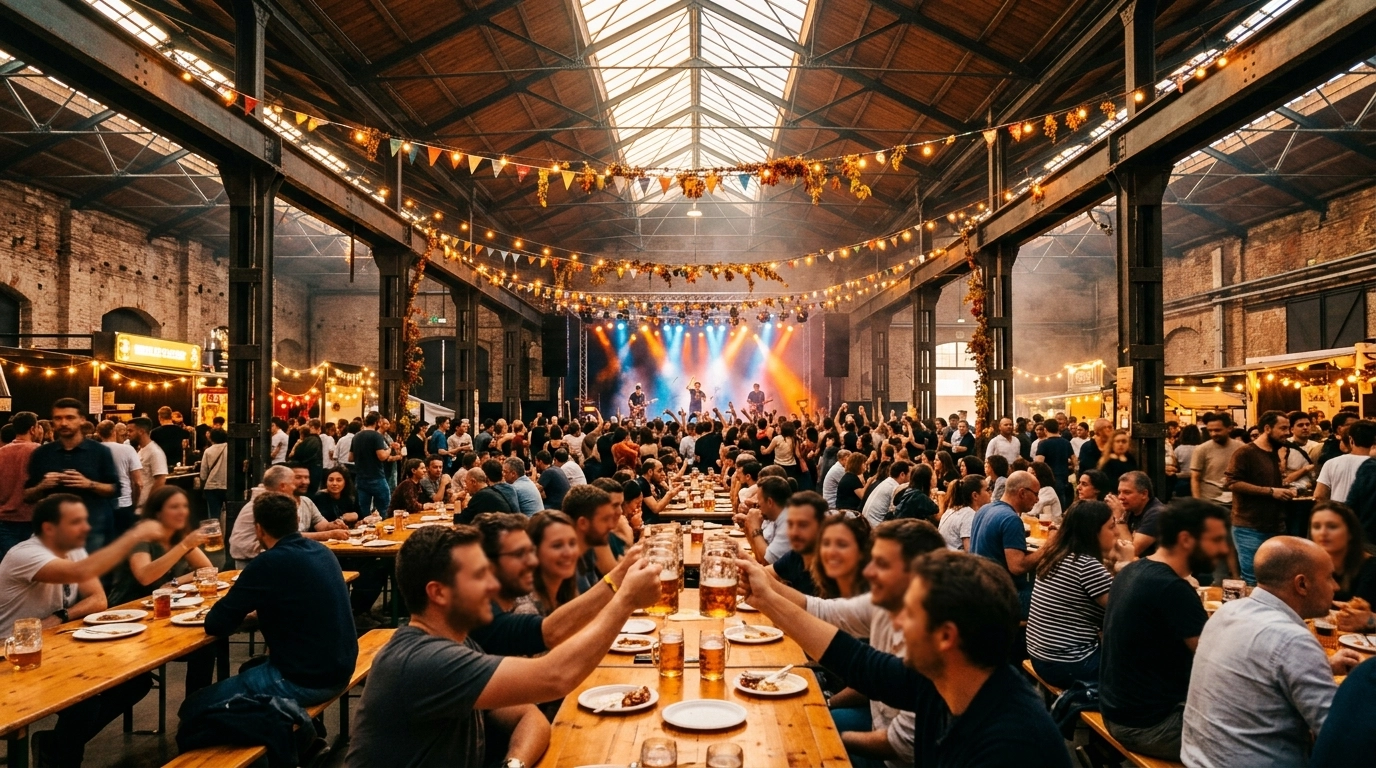 Oktoberfest Hangar Bologna 2026: Bierfest im DumBO Kulturareal