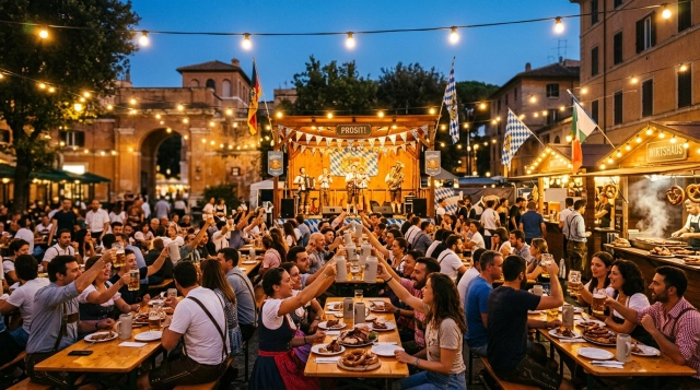 Oktoberfest Roma 2026: Bayerisches Bierfest in Testaccio