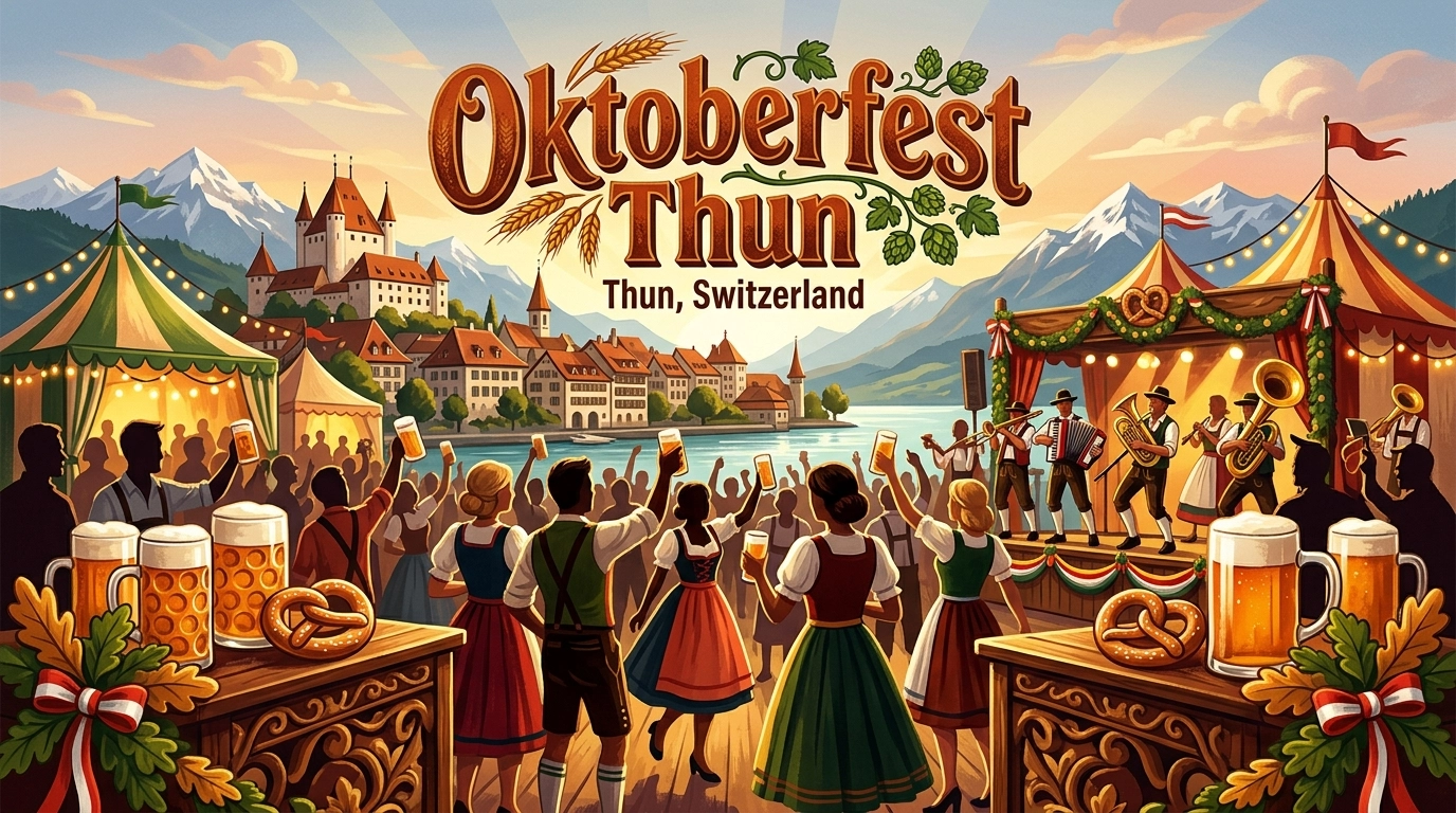Oktoberfest Thun 2026: Bayerisches Bierfest am Thunersee