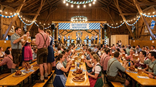Oktoberfest Winterthur 2026 – Wiesn in der Reithalle, Termine & Tickets