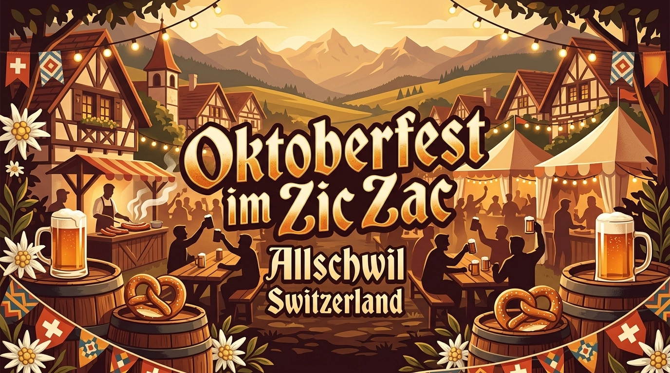 Oktoberfest im Zic Zac Allschwil 2026: Wiesn Feeling bei Basel