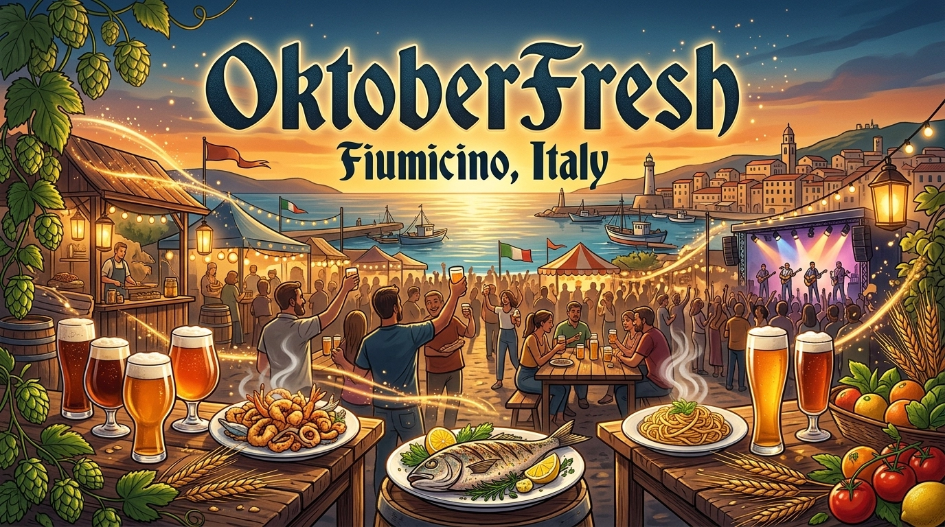 OktoberFresh 2026: Fresh Hop Bierfest in Fiumicino