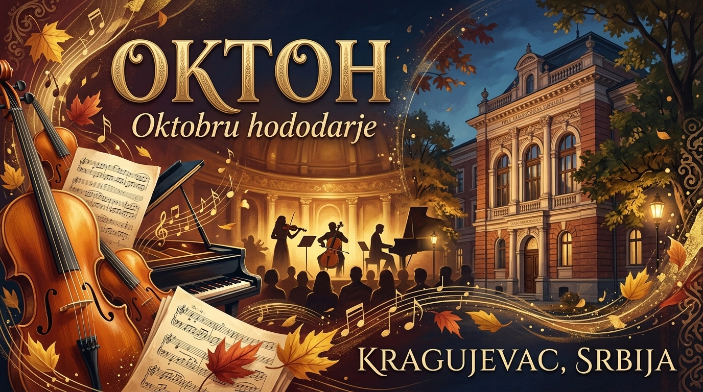 OKTOH – Oktobru hododarje 2026–2027 in Kragujevac – Kammermusik & Gedenken