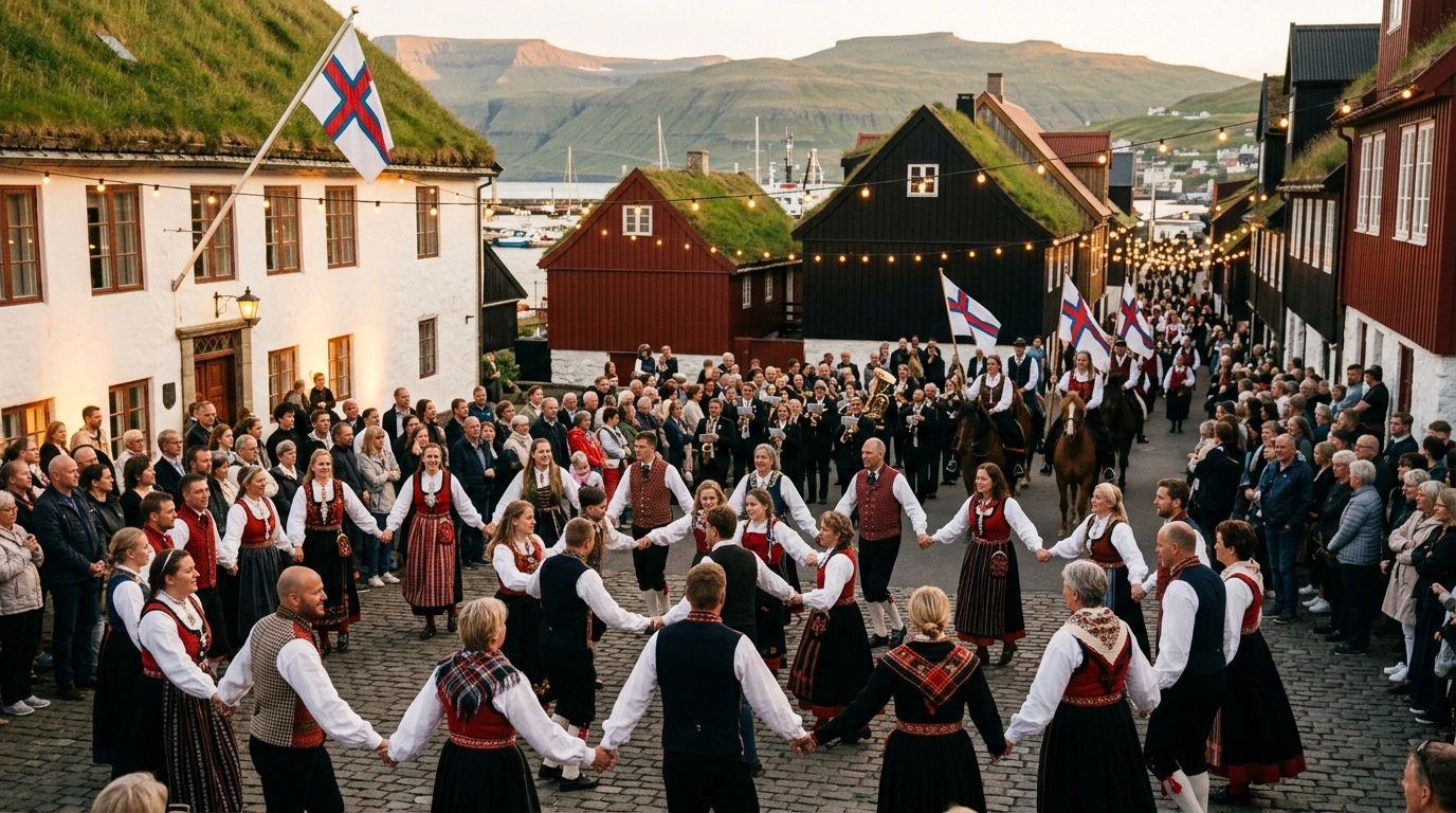 Ólavsøka 2027: Nationalfeiertag der Färöer in Tórshavn