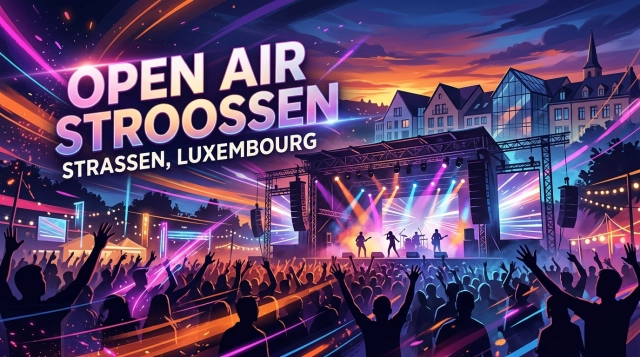 Open Air Stroossen 2027 – Kostenloses Open Air Konzert in Strassen
