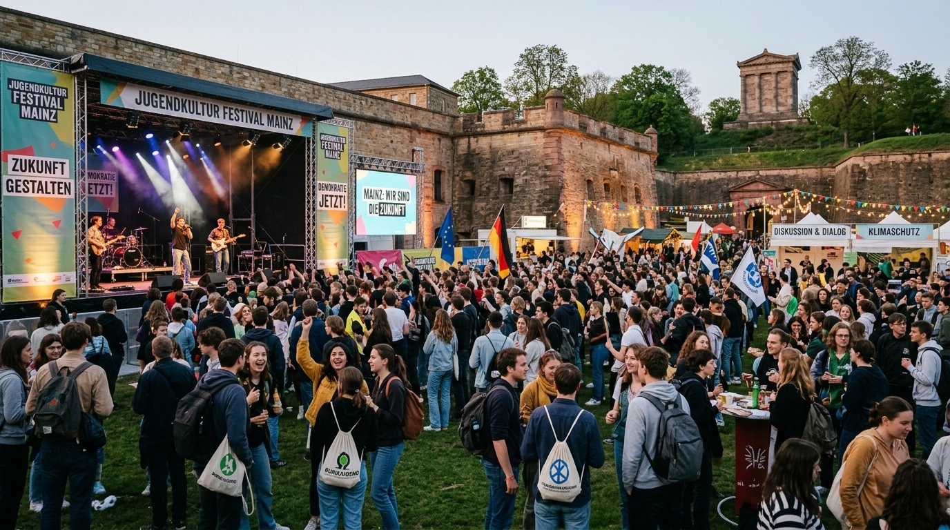 Open Ohr Festival Mainz 2027 – Politisches Jugendkulturfestival auf der Zitadelle
