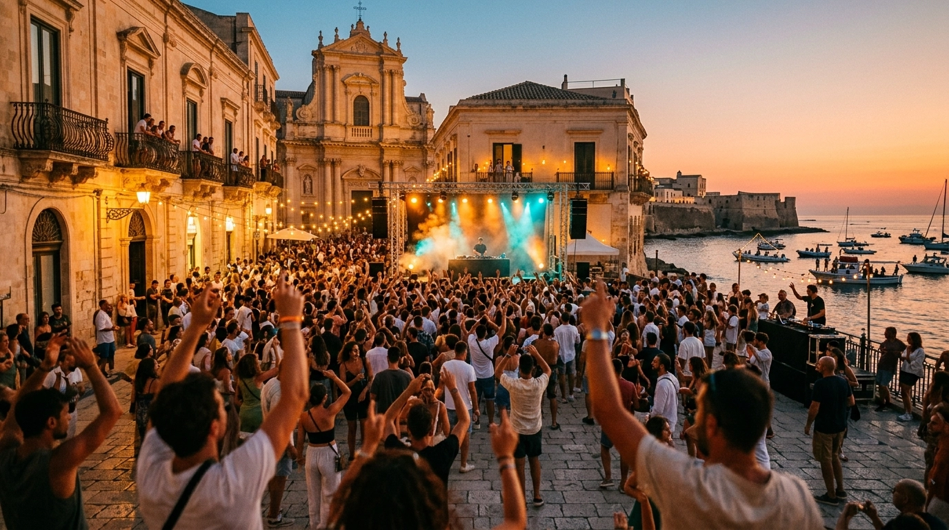 Ortigia Music 2027: Elektronische Musik und Bootpartys in Sizilien