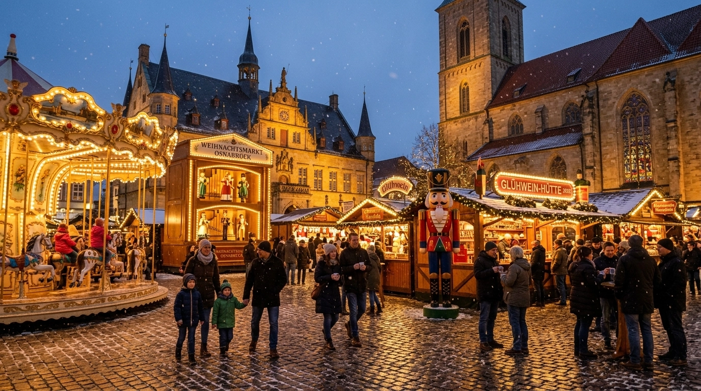 Weihnachtsmärkte Osnabrück 2026 – Historischer Weihnachtsmarkt Termine, Tipps & Highlights