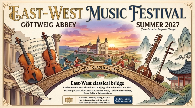 Ost West Musikfest 2027 im Stift Göttweig