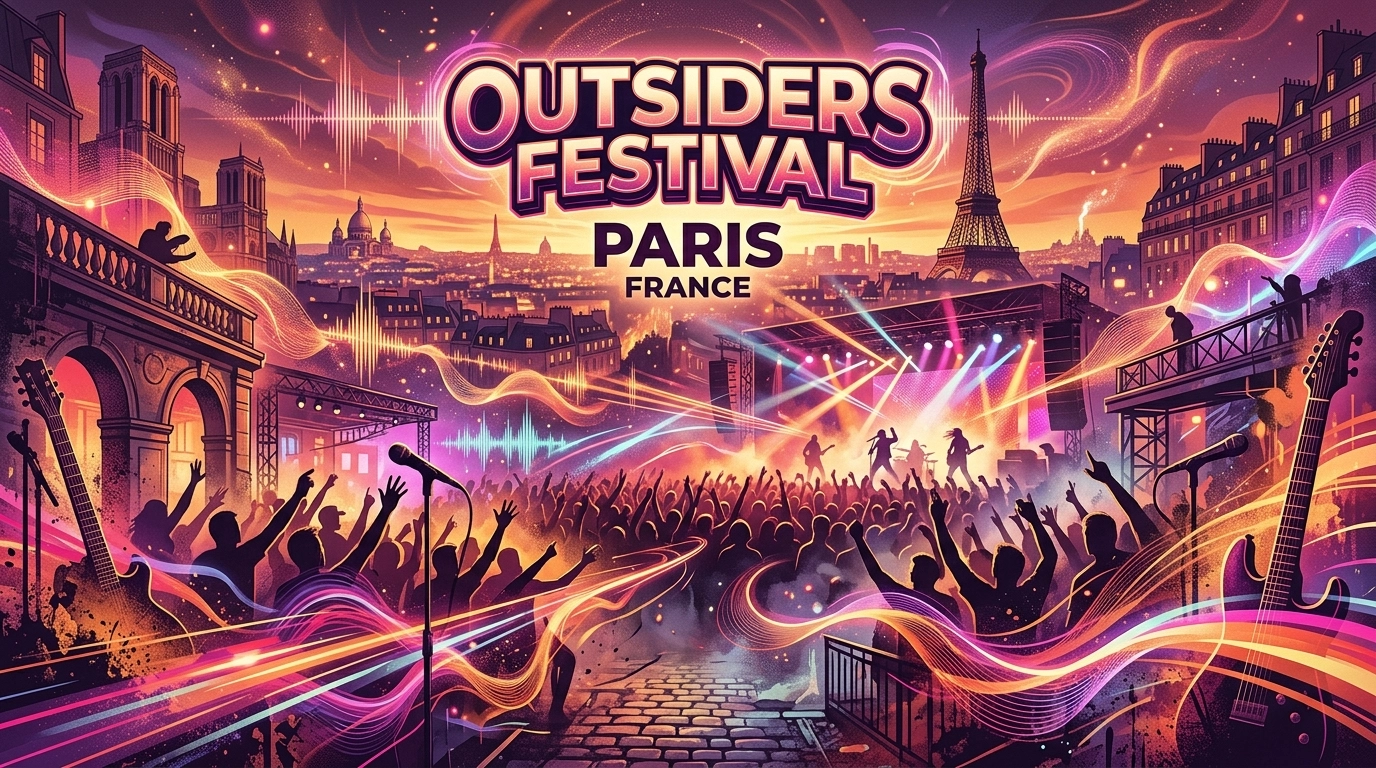 Outsiders Festival 2026 in Paris (Frankreich) – Indie & Alternative Highlights