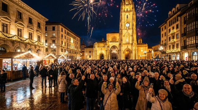 Silvester in Oviedo (Spanien) 2026/2027: Feiern, Programm & Tipps
