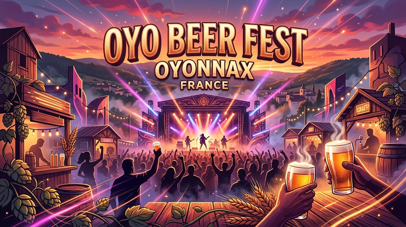 Oyo Beer Fest Oyonnax 2027: Craft Bier und Live Musik