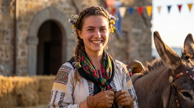 Palio della Tonna Civita di Bagnoregio – Eselrennen in der sterbenden Stadt