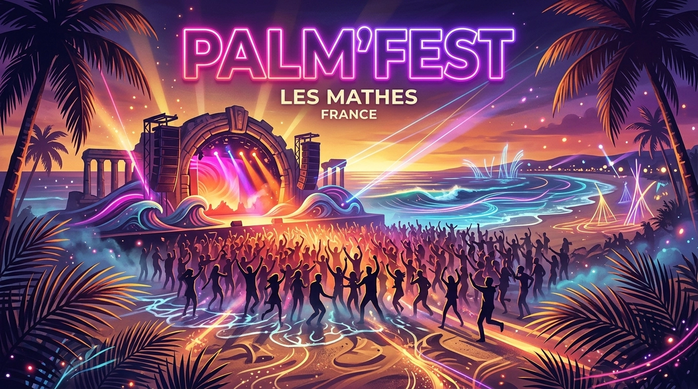Palm'Fest Les Mathes 2027: Musikfestival an der Küste