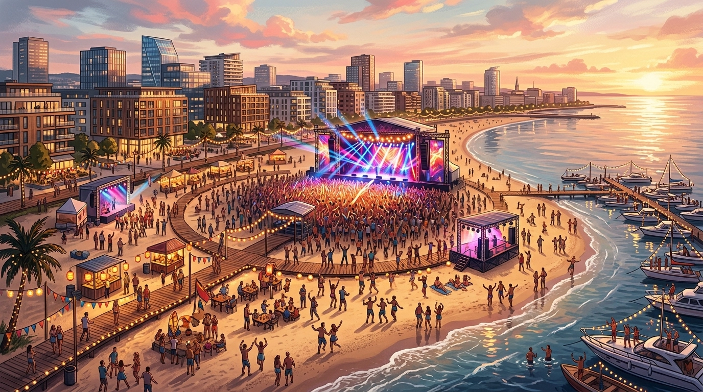 Palmesus 2027: Skandinaviens größtes Strandfestival in Kristiansand