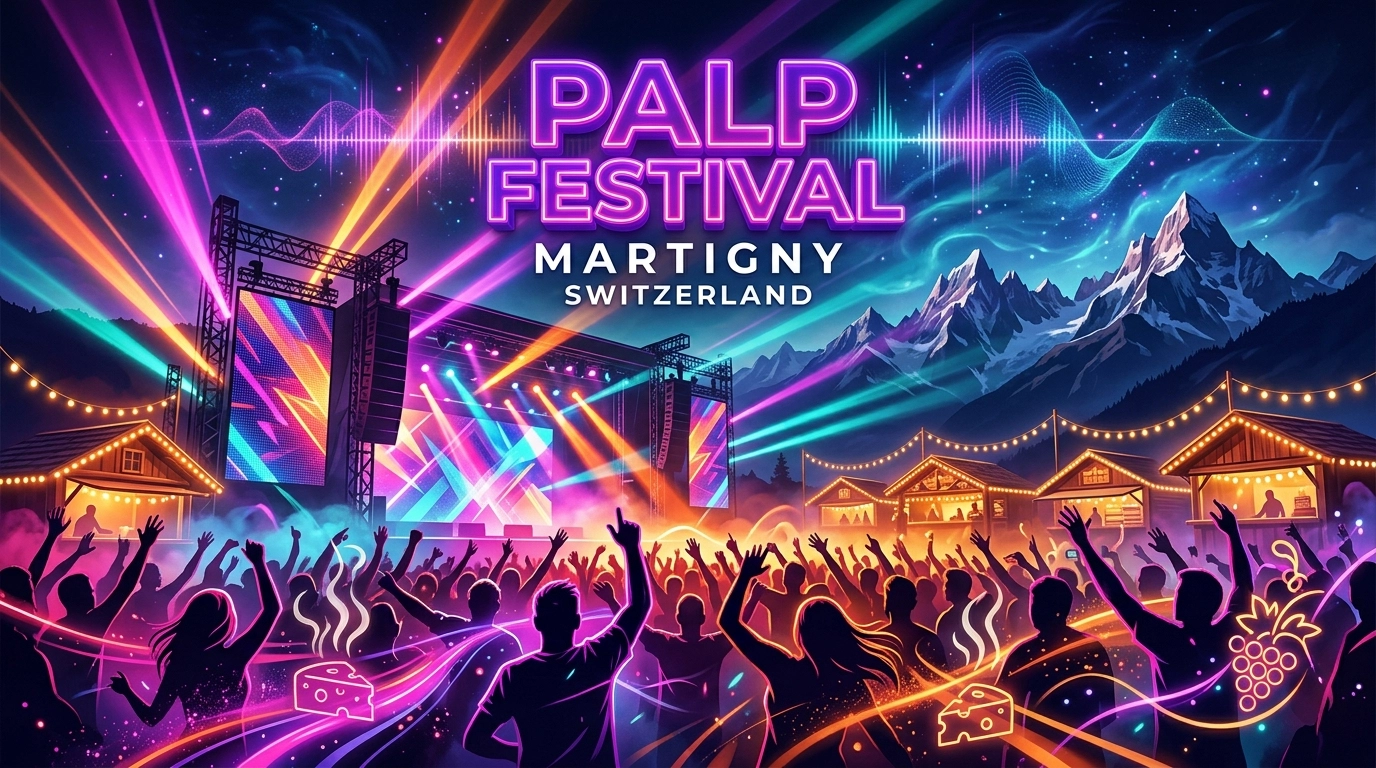 PALP Festival Valais / Martigny 2027 – Musik, Terroir & Alpine Konzerte
