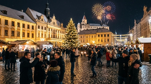 Silvester in Pardubice (Tschechien) 2026/2027 – Feiern, Programm und Tipps