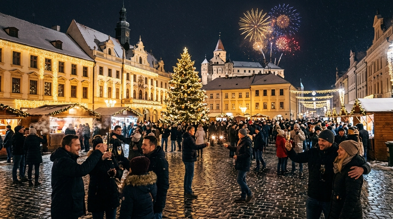 Silvester in Pardubice (Tschechien) 2026/2027 – Feiern, Programm und Tipps
