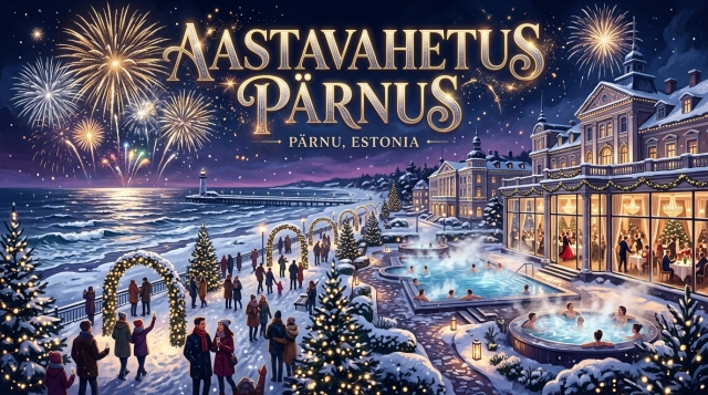 Silvester in Pärnu 2026-2027: Neujahrspartys, Disco und Hotelgalas