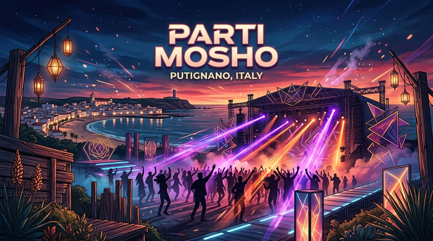 Parti Mosho 2026: Indie und Rock Festival in Putignano