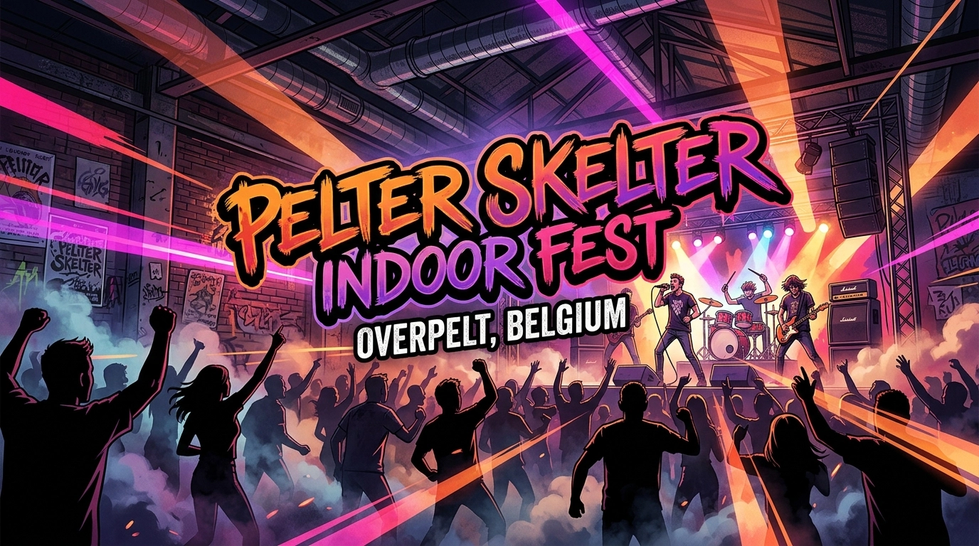 Pelter Skelter Indoor FEST 2027 in Overpelt (Belgien) – Punk & Rock Indoor Festival