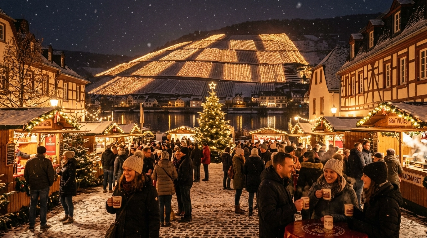 Müsterter Adventsleuchten 2026 in Piesport (Mosel) – Termine & Tipps