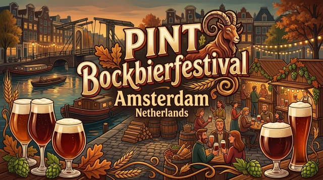 PINT Bockbierfestival in Amsterdam (Niederlande) 2026: Termine, Tickets und Bockbiere