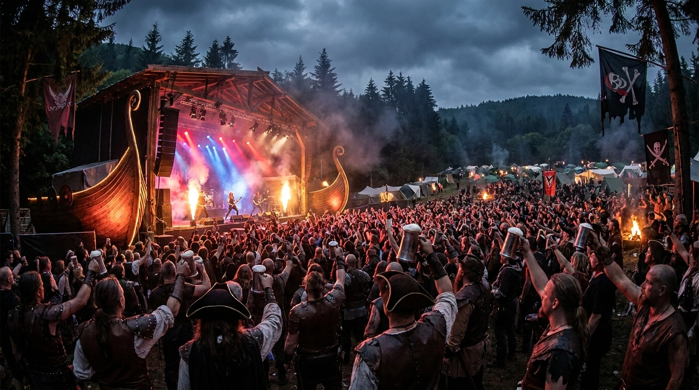 Pirates & Vikings Open Air 2027 in Rotenhain – Termine, Bands & Tickets