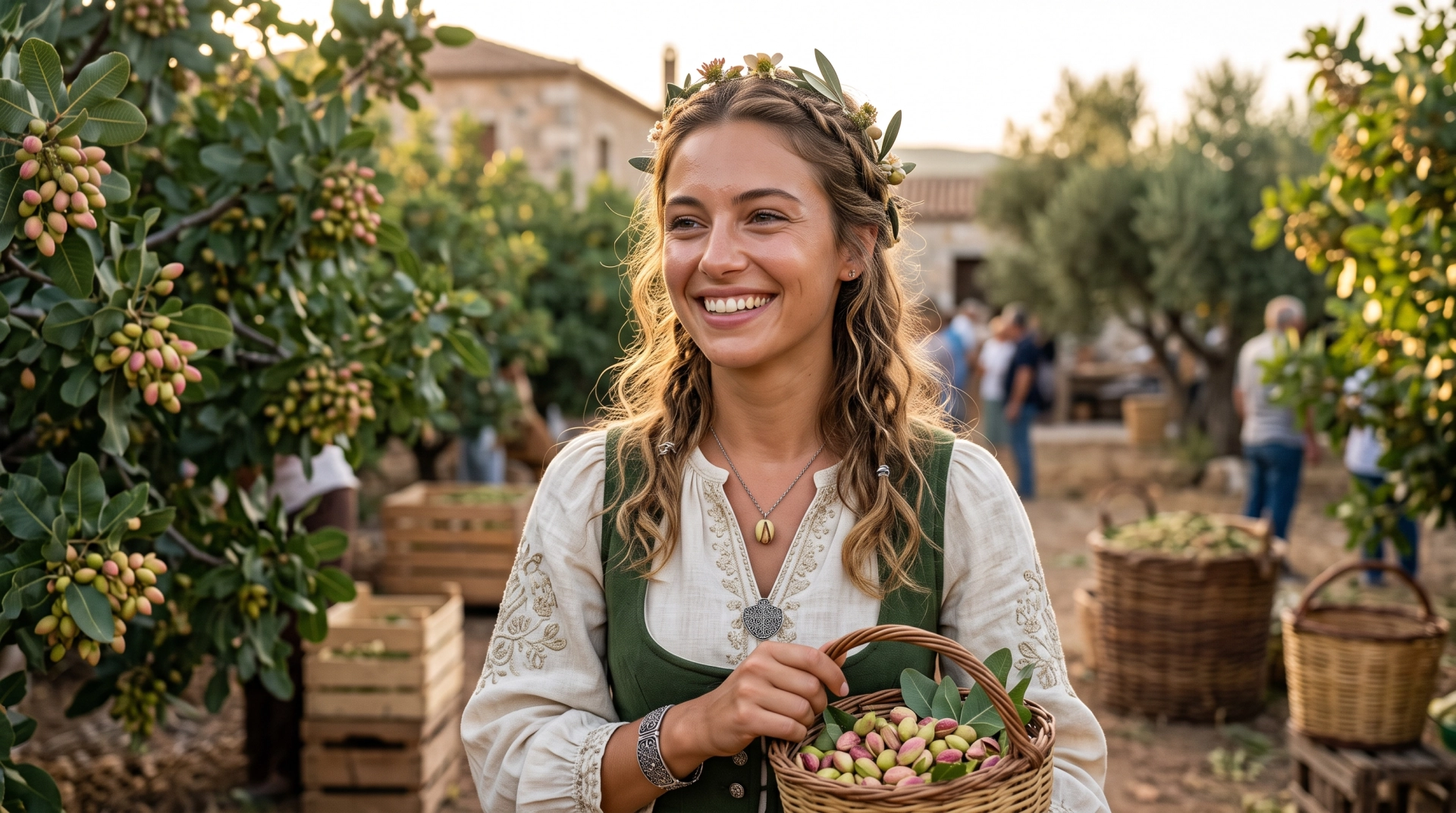 Pistazienernte auf Aegina 2026: Geführte Farm und Plantagentouren