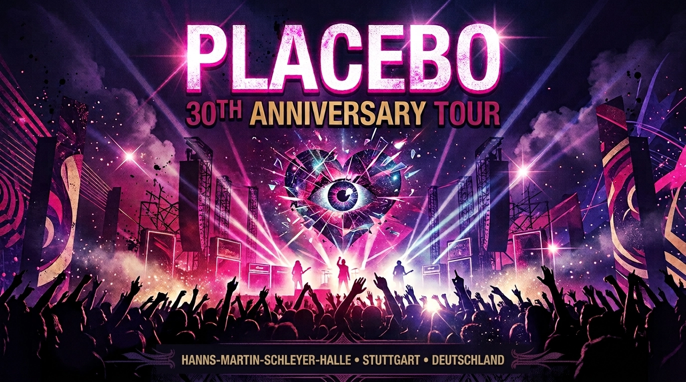 Placebo – 30th Anniversary Tour 2026 in Stuttgart