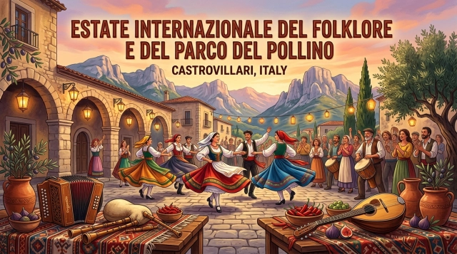 Estate Internazionale del Folklore e del Parco del Pollino 2027 in Castrovillari, Italy – Mountain Folk Festival