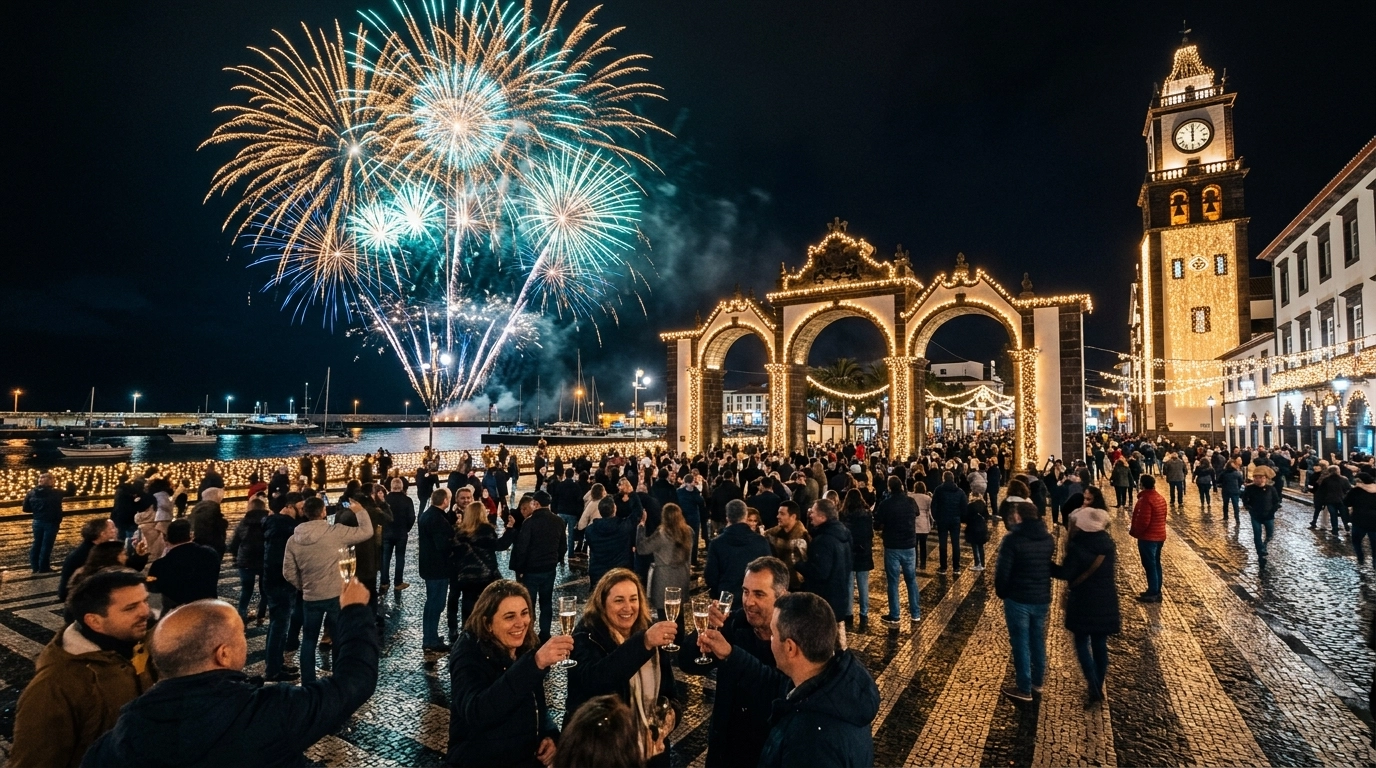 Silvester in Ponta Delgada (Portugal) 2026/2027: Feiern