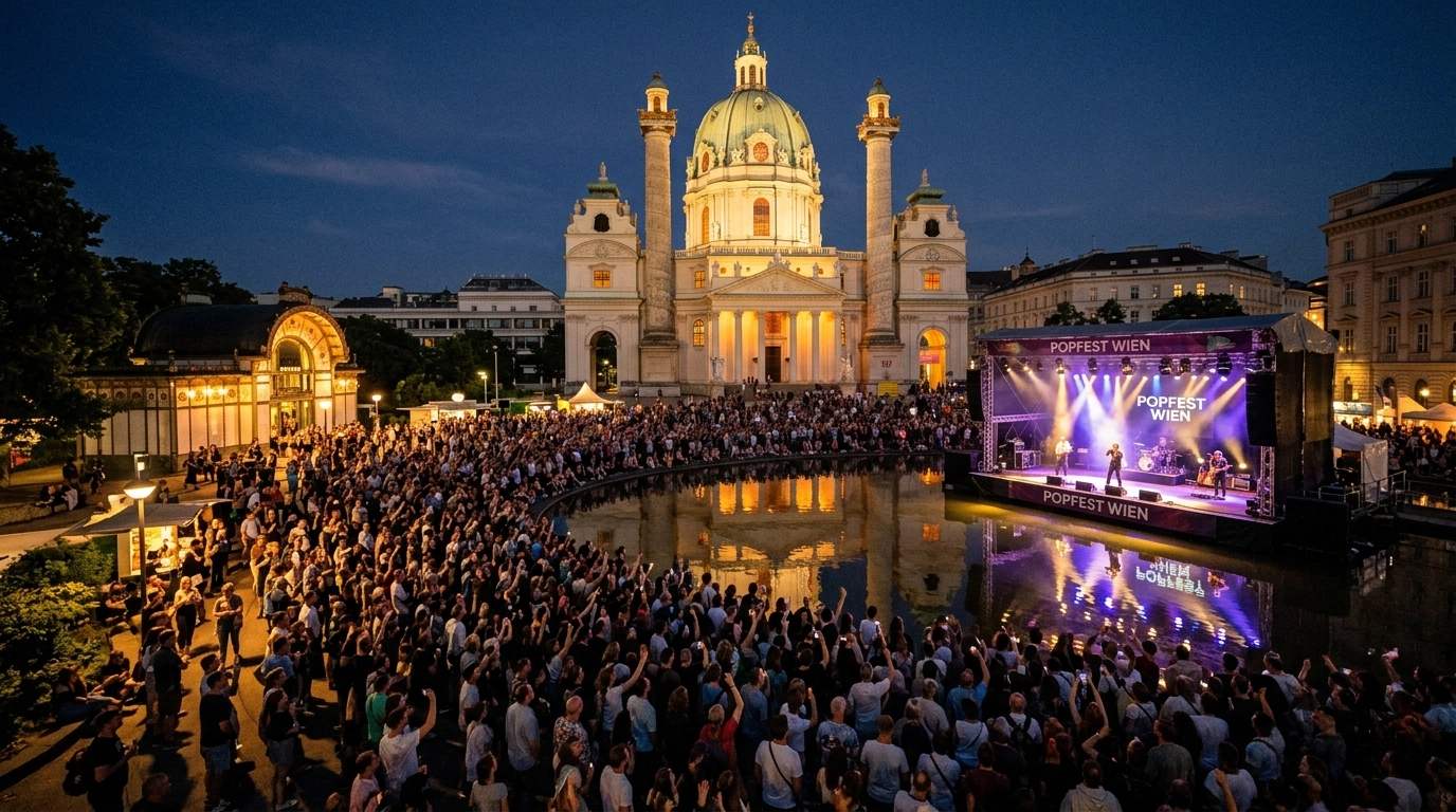 Popfest Wien in Wien (Österreich) 2027: Termine, Programm & freier Eintritt