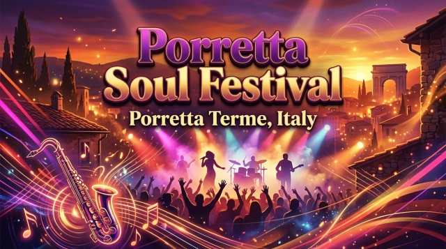 Porretta Soul Festival 2027: Soul Festival in the Apennines