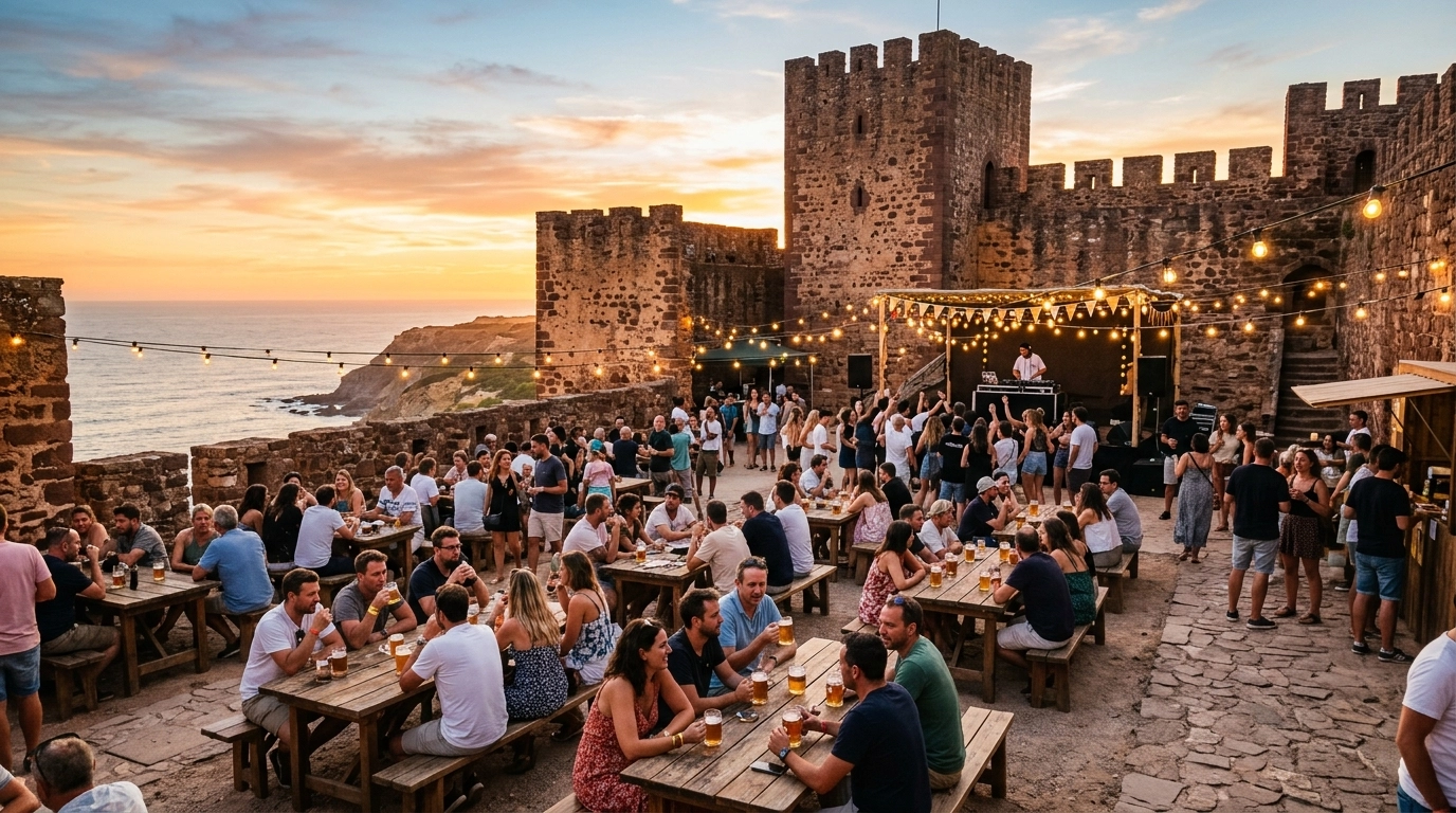Portimão World Beer Groove 2027: Bierfestival in Praia da Rocha