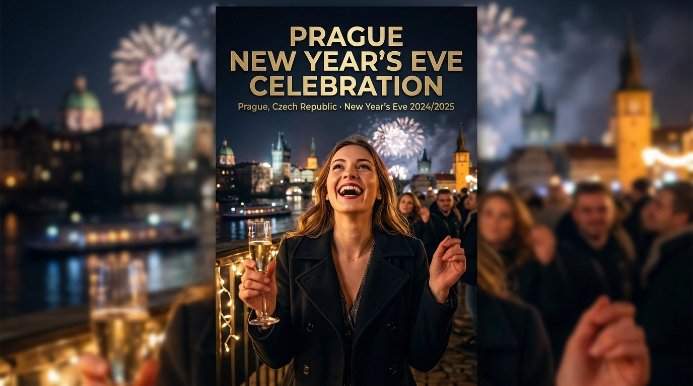 Silvester in Prag 2026/2027 – Feuerwerk, Altstädter Ring & Vltava-Partyschiff