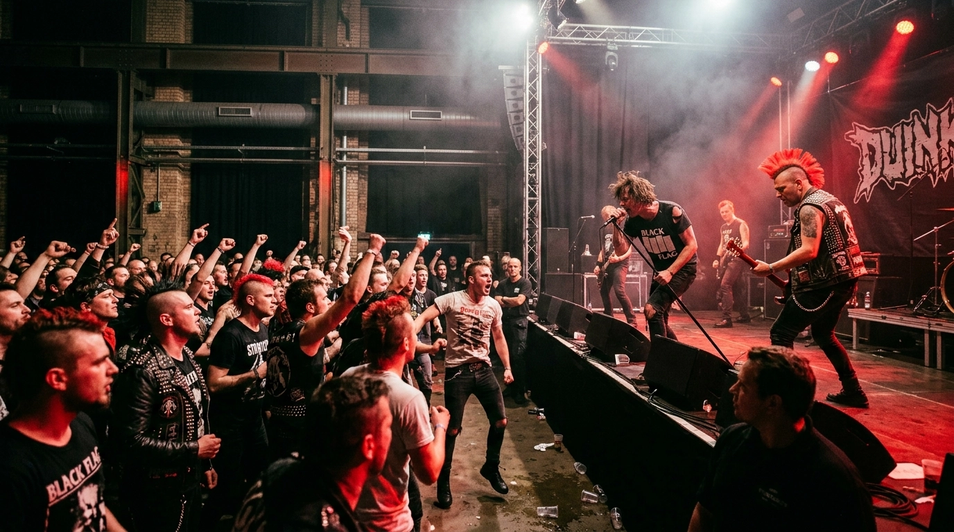 Punk im Pott 2026 in Oberhausen – Indoor-Punkfestival in der Turbinenhalle