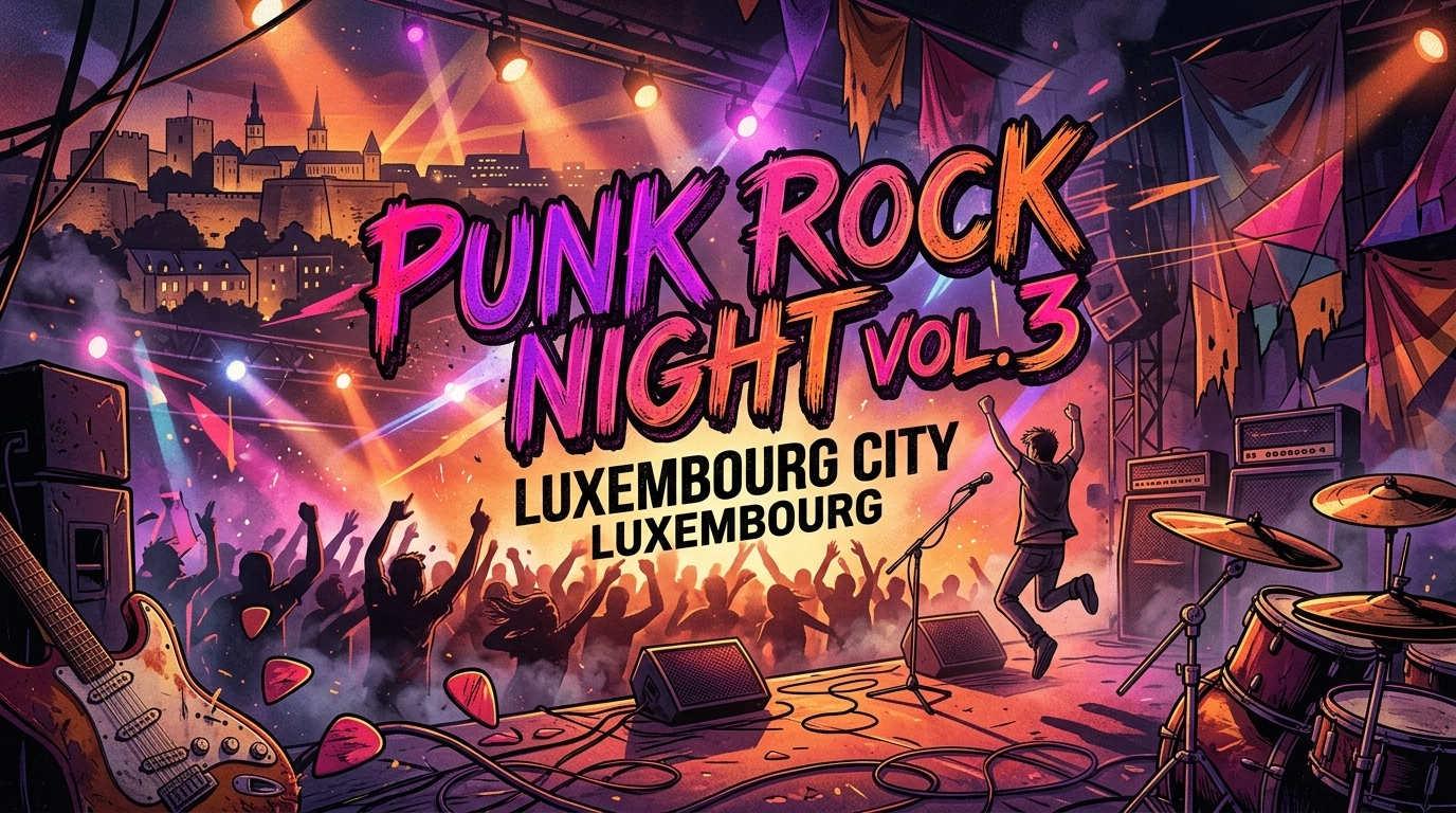 Punk Rock Night Vol. 3 2026 – Konzert in Luxemburg