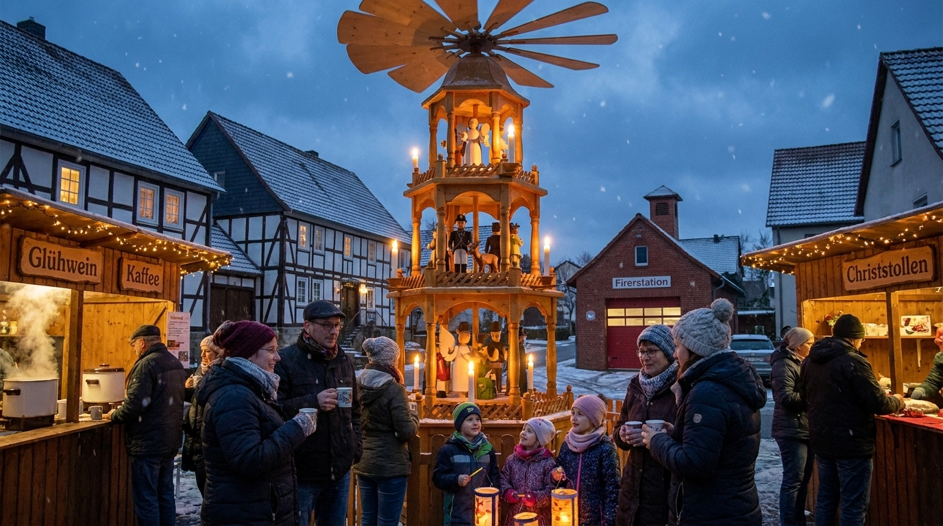 Pyramidenandrehen Gommla 2026: Weihnachtliches Fest in Greiz