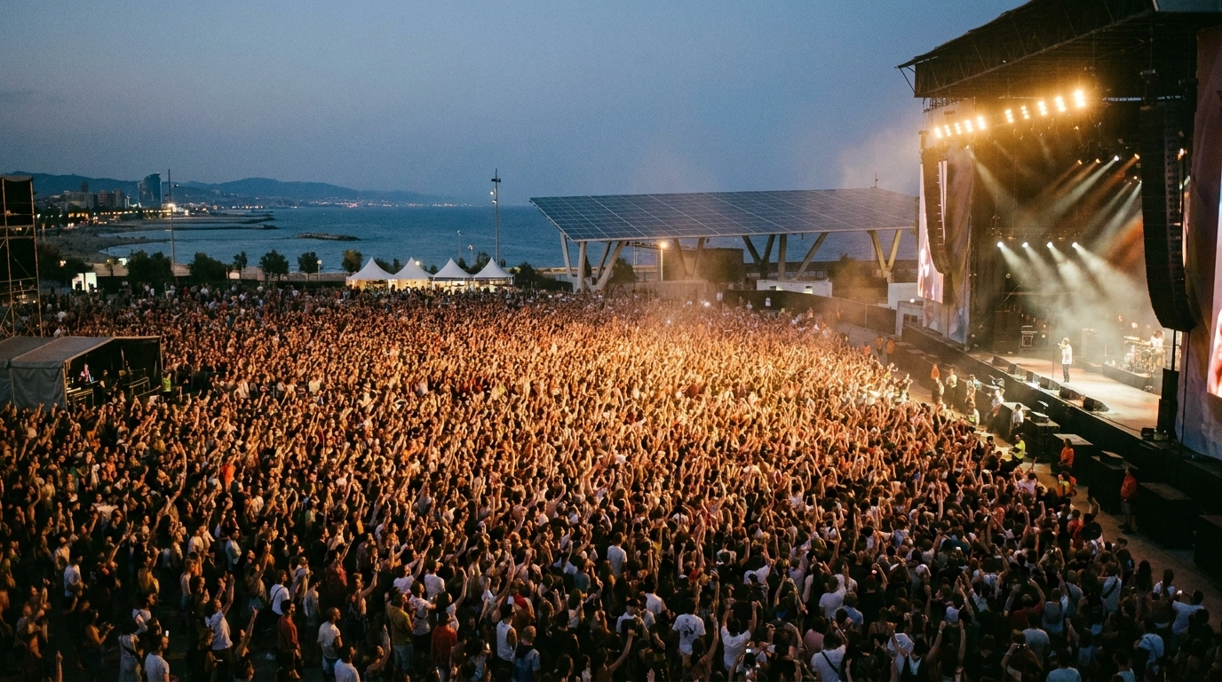QU4TRE Festival by Apolo 2027: Neues Musikfestival in Barcelona