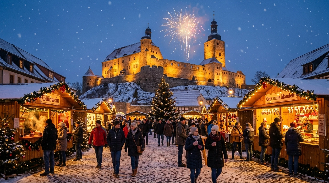 Querfurter Weihnachtszauber 2026 – Historischer Weihnachtsmarkt an Burg & Altstadt