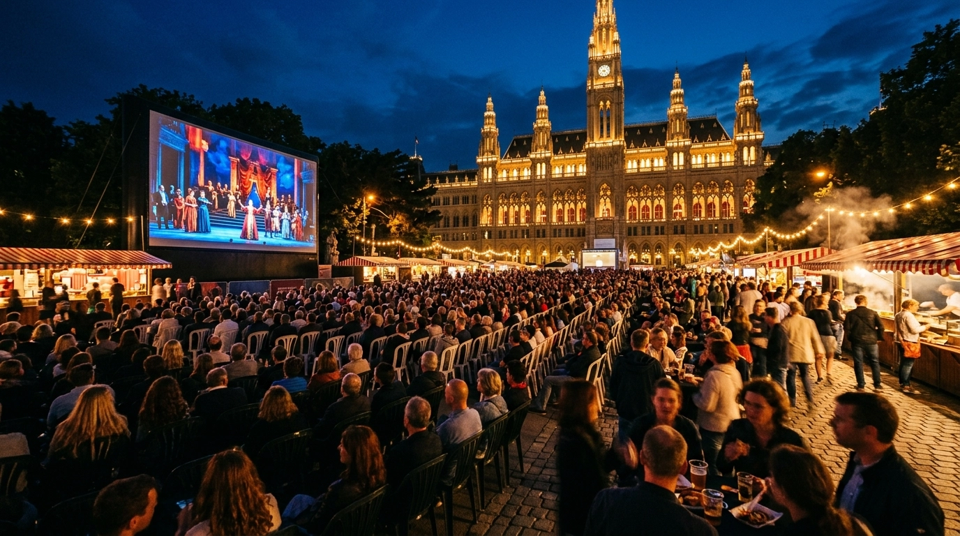 Rathausplatz Film Festival Vienna 2027: Open Air Cinema at City Hall Square