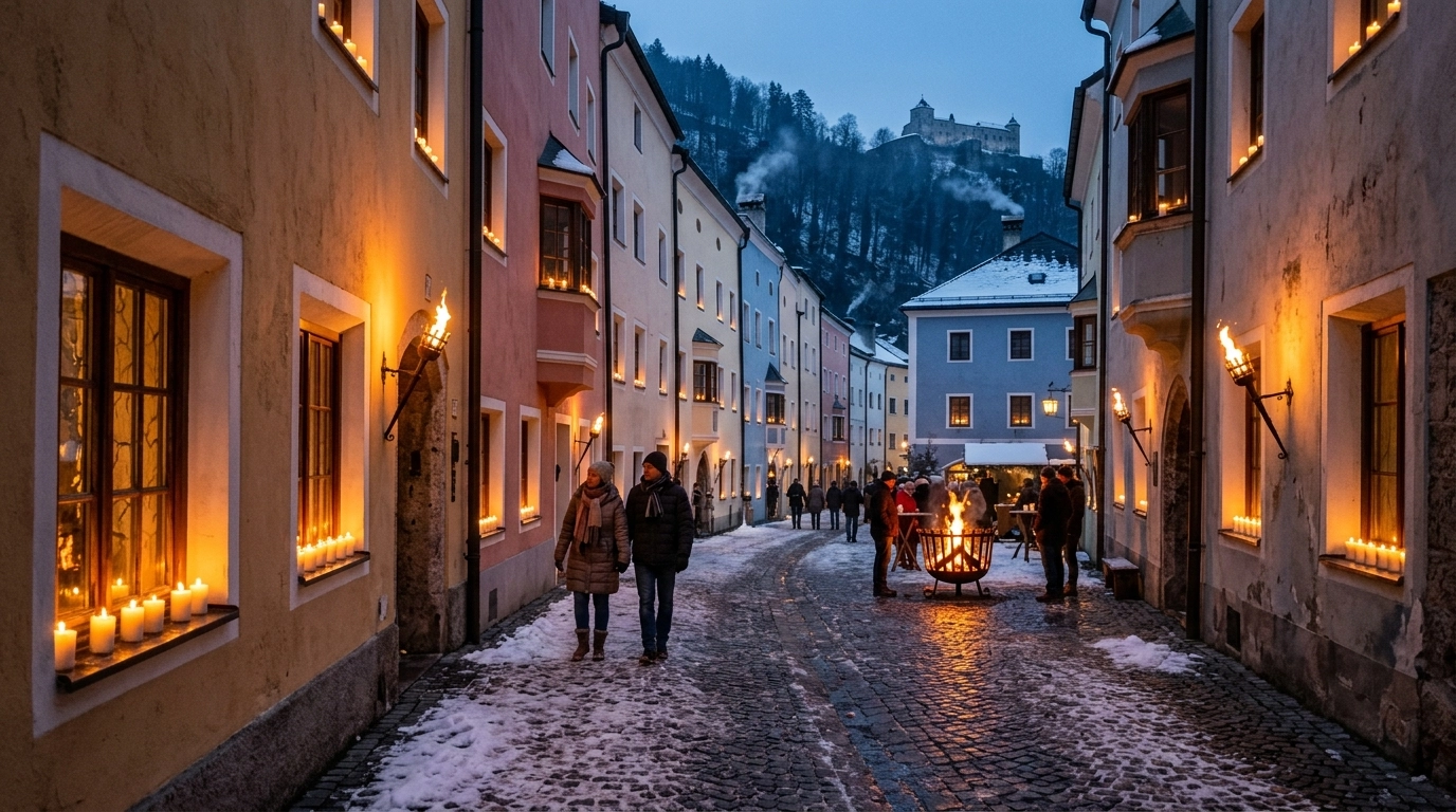 Rattenberger Advent 2026: Kerzenschein in Österreichs kleinster Stadt