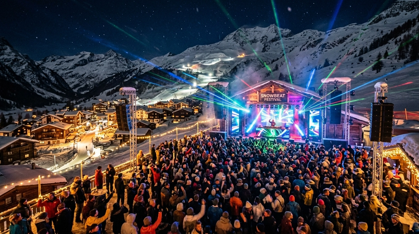 Rave On Snow 2026: Winterfestival in Saalbach Hinterglemm