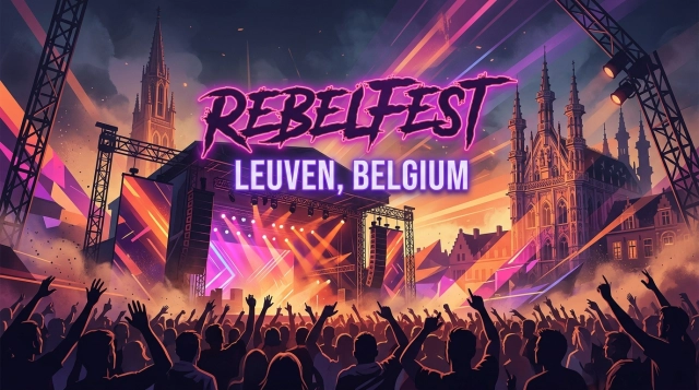 Rebelfest 2026 in Leuven (Belgien) – Rock & Indie Festival
