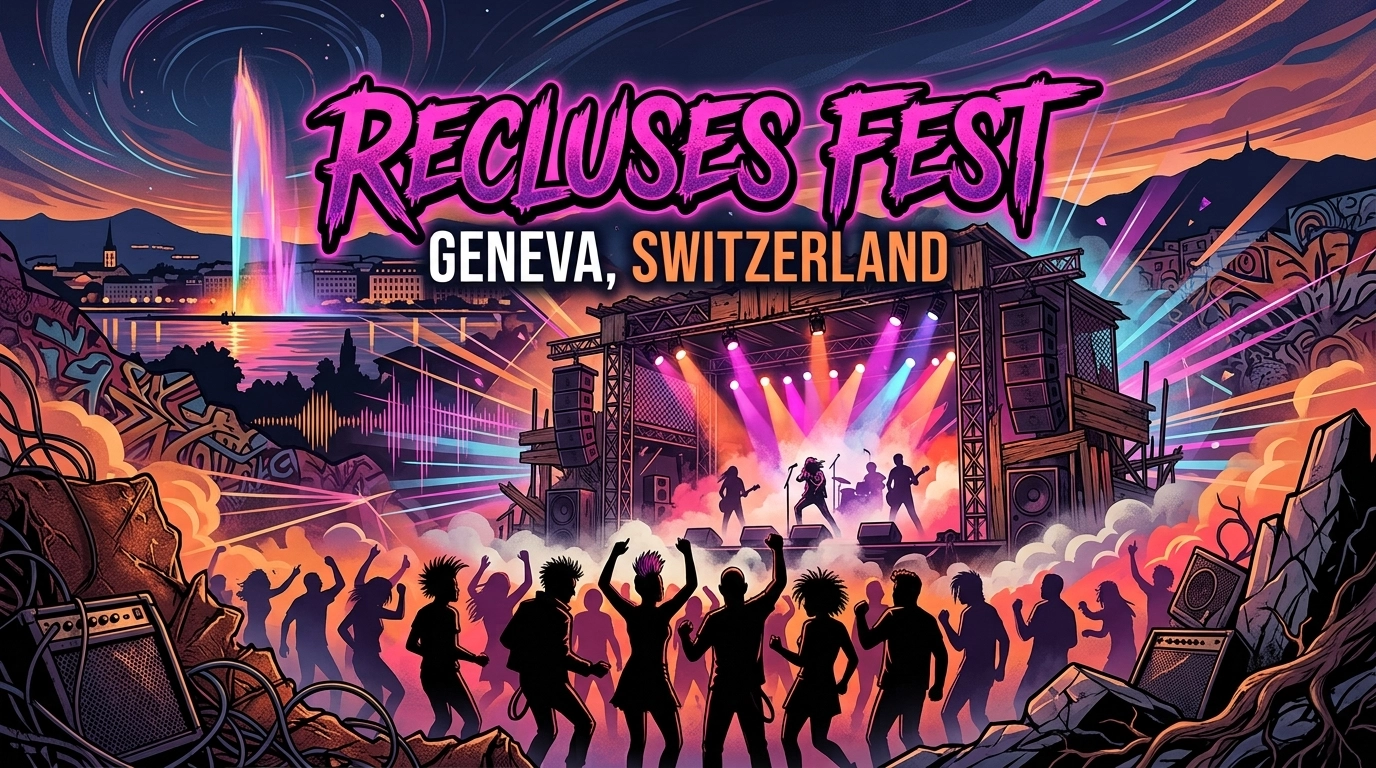 Recluses Fest Genf 2026 – Punk Rock Festival Alhambra Termine Line-up