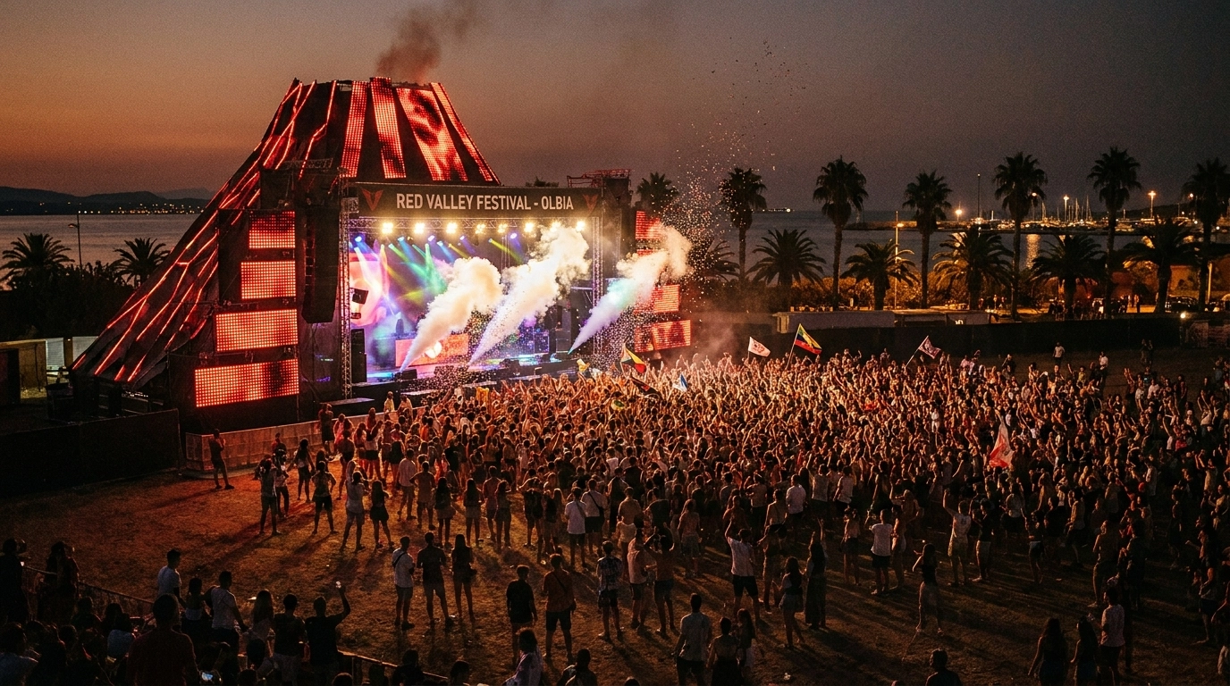 Red Valley Festival 2027 in Olbia (Italien) – Termine, Line-up & Tipps