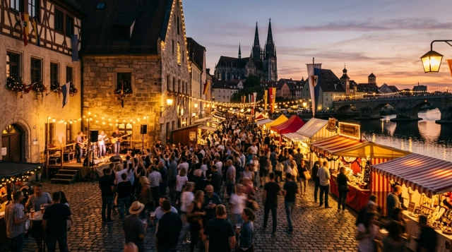 Regensburger Bürgerfest 2027: Das große Stadtfest in der Altstadt