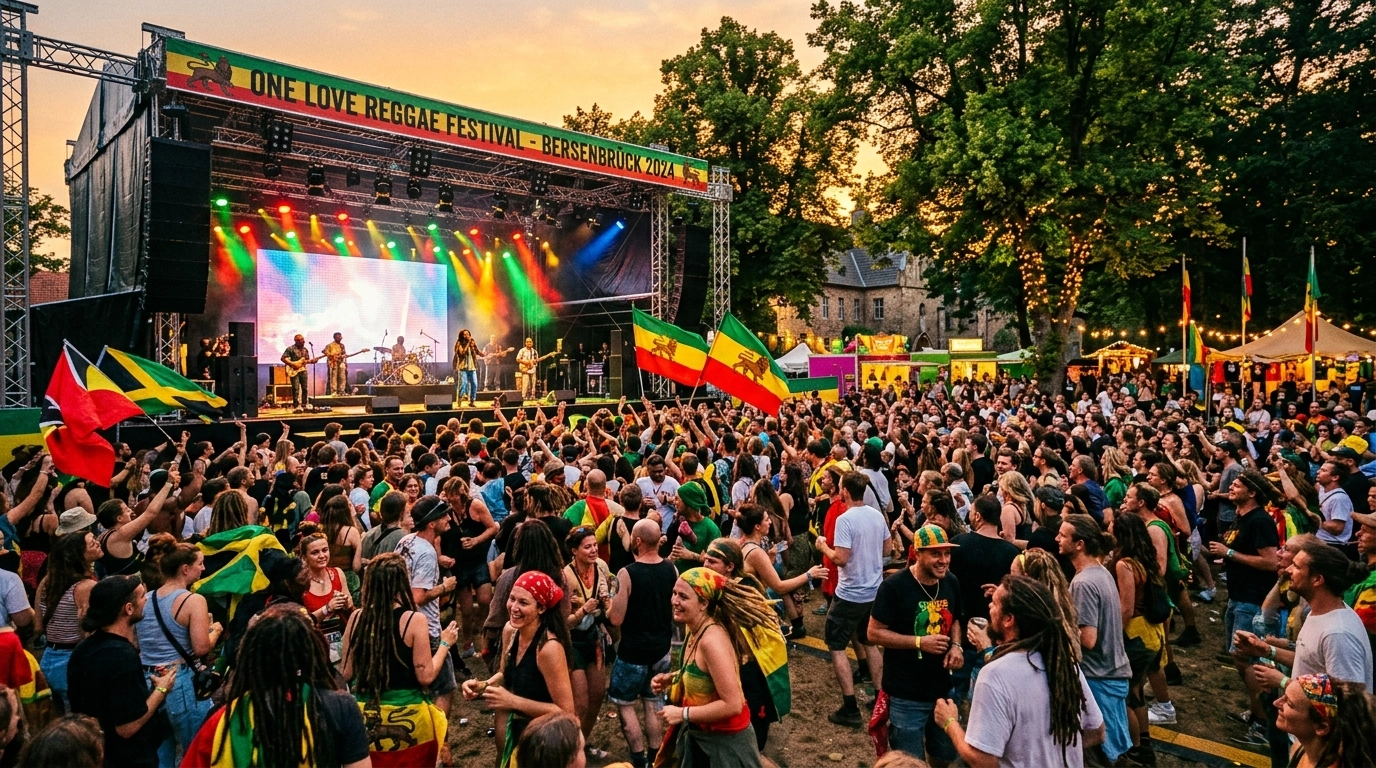 Reggae Jam Bersenbrück 2027 – Europas Nr. 1 Reggae Festival Termine & Tickets