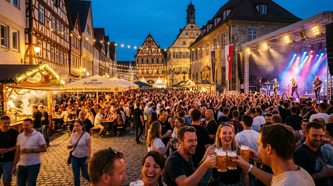 Reichsstädter Tage 2027 – Größtes Stadtfest der Ostalb in Aalen